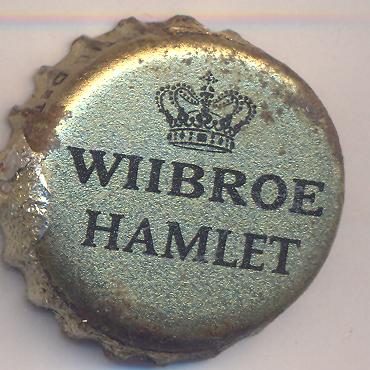 Beer cap Nr.8346: Hamlet produced by Wiibroes Bryggeri A/S/Helsingoer