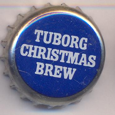 Beer cap Nr.8376: Tuborg Christmas Brew produced by Tuborg Breweries Ltd/Hellerup