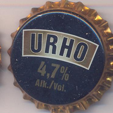 Beer cap Nr.8377: Urho 4,7 produced by Oy Hartwall Ab/Helsinki