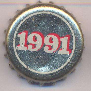 Beer cap Nr.8381: Argangsol 1991 produced by Wiibroes Bryggeri A/S/Helsingoer