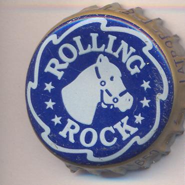 Beer cap Nr.8437: Rolling Rock produced by Latrobe Brewing Co/Latrobe