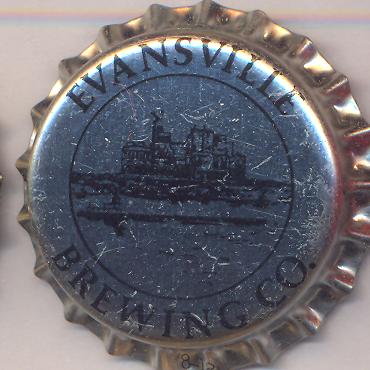 Beer cap Nr.8441: Evansville produced by Evansville Brewing Company/Evansville