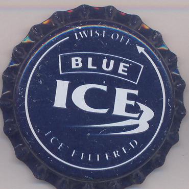 Beer cap Nr.8447: Blue Ice produced by San Miguel/Manila