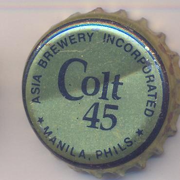 Beer cap Nr.8455: Colt 45 produced by Asia Brewery Incorporated/Manila