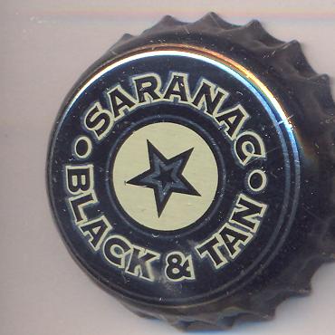 Beer cap Nr.8459: Saranac Black & Tan produced by The FX Matt Brewing Co/Utica