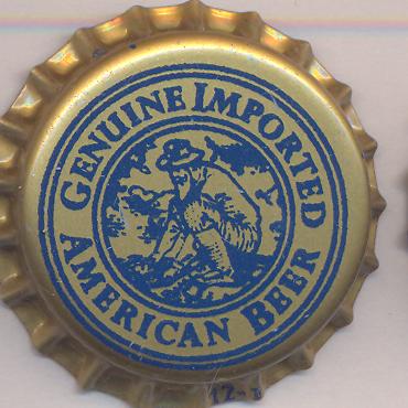 Beer cap Nr.8467: Indiana Gold produced by Evansville Brewing Company/Evansville