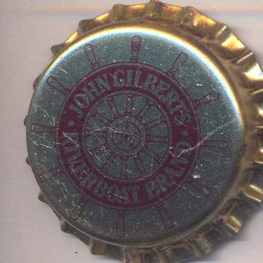 Beer cap Nr.8474: John Gilberts Riverboat Brand produced by Evansville Brewing Company/Evansville