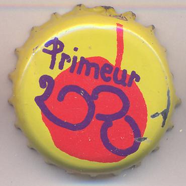 Beer cap Nr.8505: Kriek Primeur produced by Belle-Vue/Sint-Jans-Molenbeek