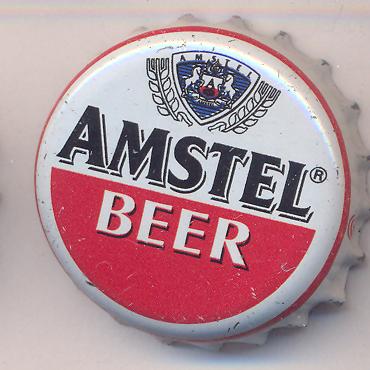 Beer cap Nr.8515: Amstel Beer produced by Heineken/Amsterdam