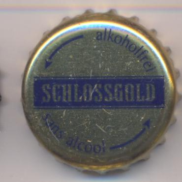 Beer cap Nr.8579: Schlossgold produced by Brauerei Schwechat/Schwechat