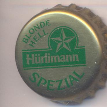 Beer cap Nr.8580: Spezial Hell produced by Hürlimann/Zürich