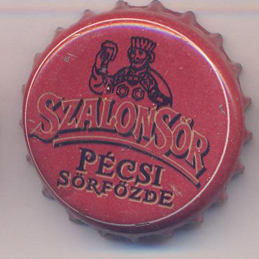 Beer cap Nr.8703: Szalon Sör produced by Pecsi Sörfozde RT/Pecs