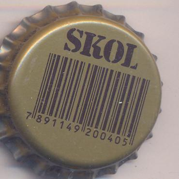 Beer cap Nr.8715: Skol produced by Brahma/Curitiba