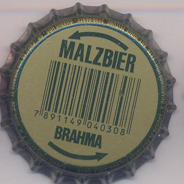 Beer cap Nr.8720: Brahma Malzbier produced by Brahma/Curitiba