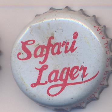 Beer cap Nr.8727: Safari Lager produced by Tanzania Breweries LTD/Dar es Salaam