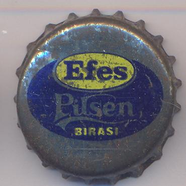 Beer cap Nr.8739: Efes Pilsen produced by Ege Biracilik ve Malt Sanayi/Izmir