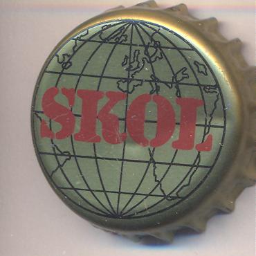 Beer cap Nr.8793: Skol produced by United Dutch Breweries Breda/Breda