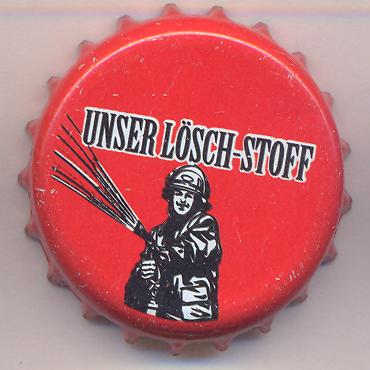 Beer cap Nr.8888: Unser Lösch-Stoff produced by Brauerei Jahn Christoph Erben/Ludwigstadt