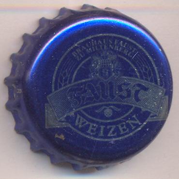 Beer cap Nr.8931: Faust Weizen produced by Faust Brauerei/Miltenberg