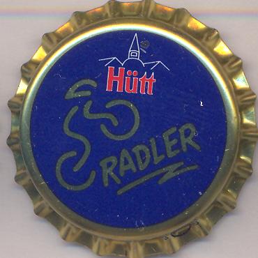 Beer cap Nr.8934: Hütt Radler produced by Hütt-Brauerei Bettenhäuser KG/Baunatal