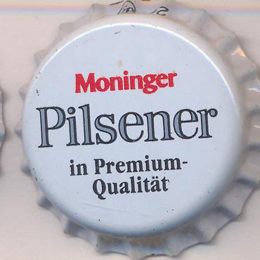 Beer cap Nr.8955: Moninger Pilsener produced by Brauhaus Grünwinkel/Karlsruhe