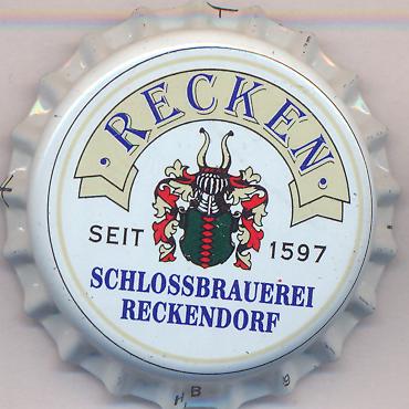 Beer cap Nr.8988: Recken Bier produced by Schlossbrauerei Reckendorf Georg Dirauf KG/Reckendorf