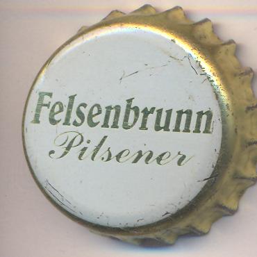 Beer cap Nr.9000: Felsenbrunn Pilsener produced by Kaiserdom Privatbrauerei Wörner KG/Bamberg