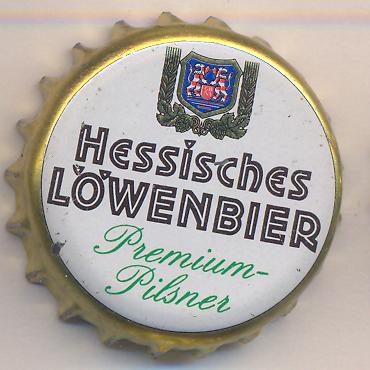 Beer cap Nr.9036: Hessisches Löwenbier Premium Pilsner produced by Hessische Löwenbier Brauerei/Malsfeld