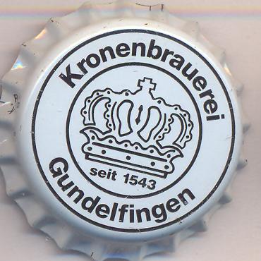 Beer cap Nr.9037: Kronen Export produced by Kronenbrauerei/Gundelfingen