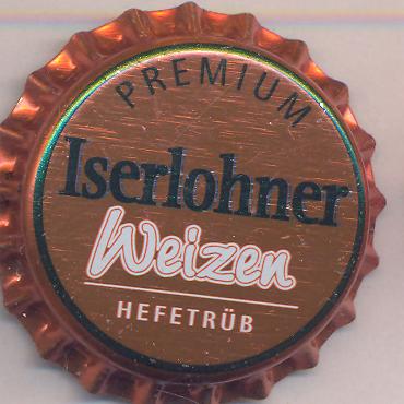 Beer cap Nr.9132: Iserlohner Weizen Hefetrüb produced by Iserlohn GmbH/Iserlohn