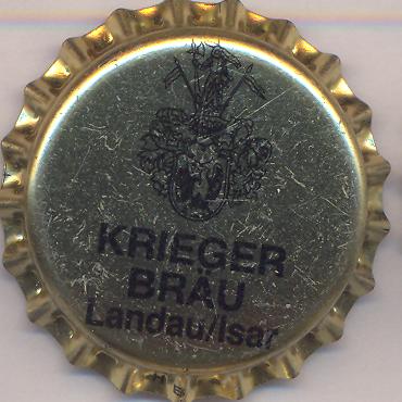 Beer cap Nr.9146: Krieger Bräu produced by Krieger Bräu/Landau/Isar