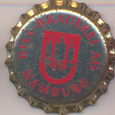 Beer cap Nr.9162:   produced by Bill Brauerei AG/Hamburg