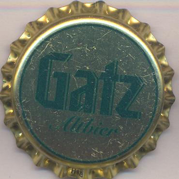 Beer cap Nr.9166: Gatz Altbier produced by Gatzweiler/Düsseldorf