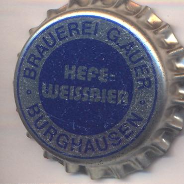 Beer cap Nr.9244: Hefeweissbier produced by Brauerei G.Auer/Burghausen