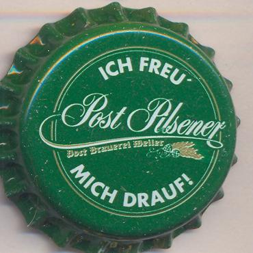 Beer cap Nr.9278: Post Pilsener produced by Post Brauerei/Weiler