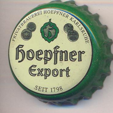 Beer cap Nr.9281: Hoepfner Export produced by Privatbrauerei Hoepfner/Karlsruhe