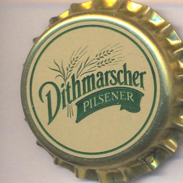 Beer cap Nr.9284: Dithmarscher Pilsener produced by Dithmarscher Brauerei Karl Hintz GmbH/Marne