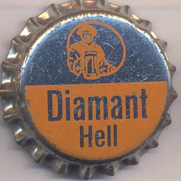 Beer cap Nr.9292: Diamant Hell produced by Schultheiss Brauerei AG/Berlin