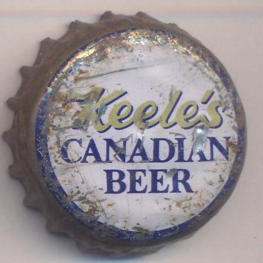 Beer cap Nr.9294: Keele's Canadian Beer produced by Saxon Brewery/Montreal