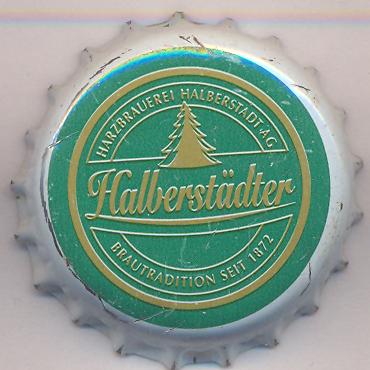 Beer cap Nr.9305: Halberstädter Premium Pilsner produced by Harzbrauerei/Halberstadt