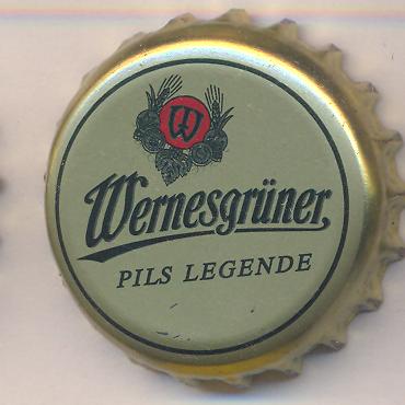 Beer cap Nr.9490: Wernesgrüner produced by Wernesgrüner Brauerei AG/Wernesgrün