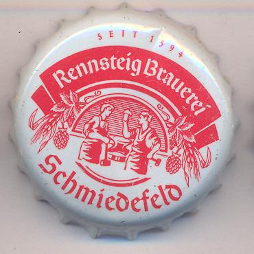 Beer cap Nr.9496: Schmiedefelder Bier produced by Rennsteig Brauerei/Schmiedefeld