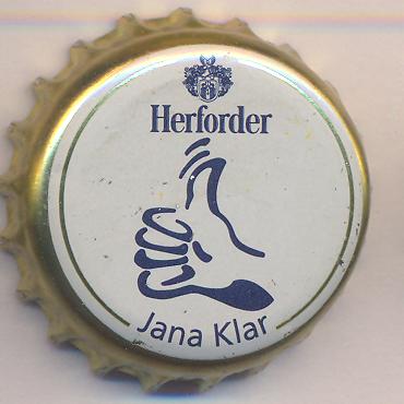 Beer cap Nr.9581: Herforder produced by Brauerei Felsenkeller/Herford