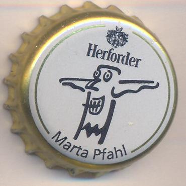 Beer cap Nr.9586: Herforder produced by Brauerei Felsenkeller/Herford