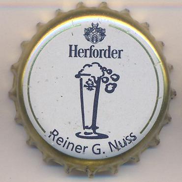 Beer cap Nr.9588: Herforder produced by Brauerei Felsenkeller/Herford