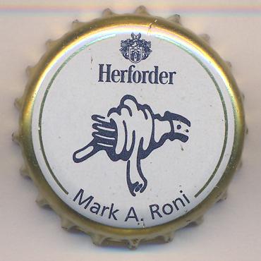 Beer cap Nr.9600: Herforder produced by Brauerei Felsenkeller/Herford