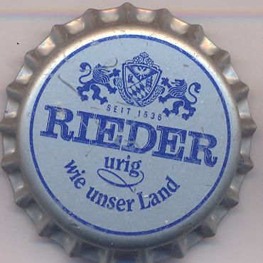 Beer cap Nr.9627: Rieder Bier produced by Brauerei Ried reg. Ges.m.b.H./Ried