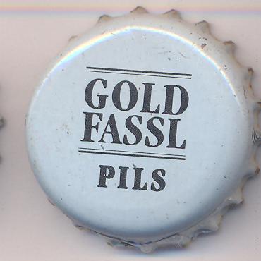 Beer cap Nr.9633: Gold Fassl Pils produced by Ottakringer Brauerei Harmer-AG/Wien