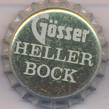 Beer cap Nr.9644: Gösser Heller Bock produced by Brauerei Göss/Göss