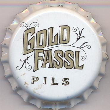 Beer cap Nr.9645: Gold Fassl Pils produced by Ottakringer Brauerei Harmer-AG/Wien